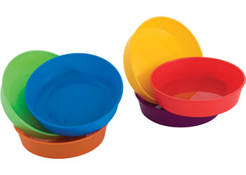 Plastic Bowls 118 x 47mm M/Wave & D/washer Safe Pk6